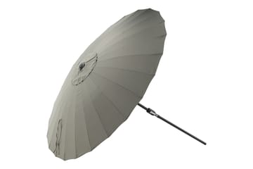 Palmetto Parasoll 270 cm - Grå - Hagemøbler - Solbeskyttelse - Parasoller