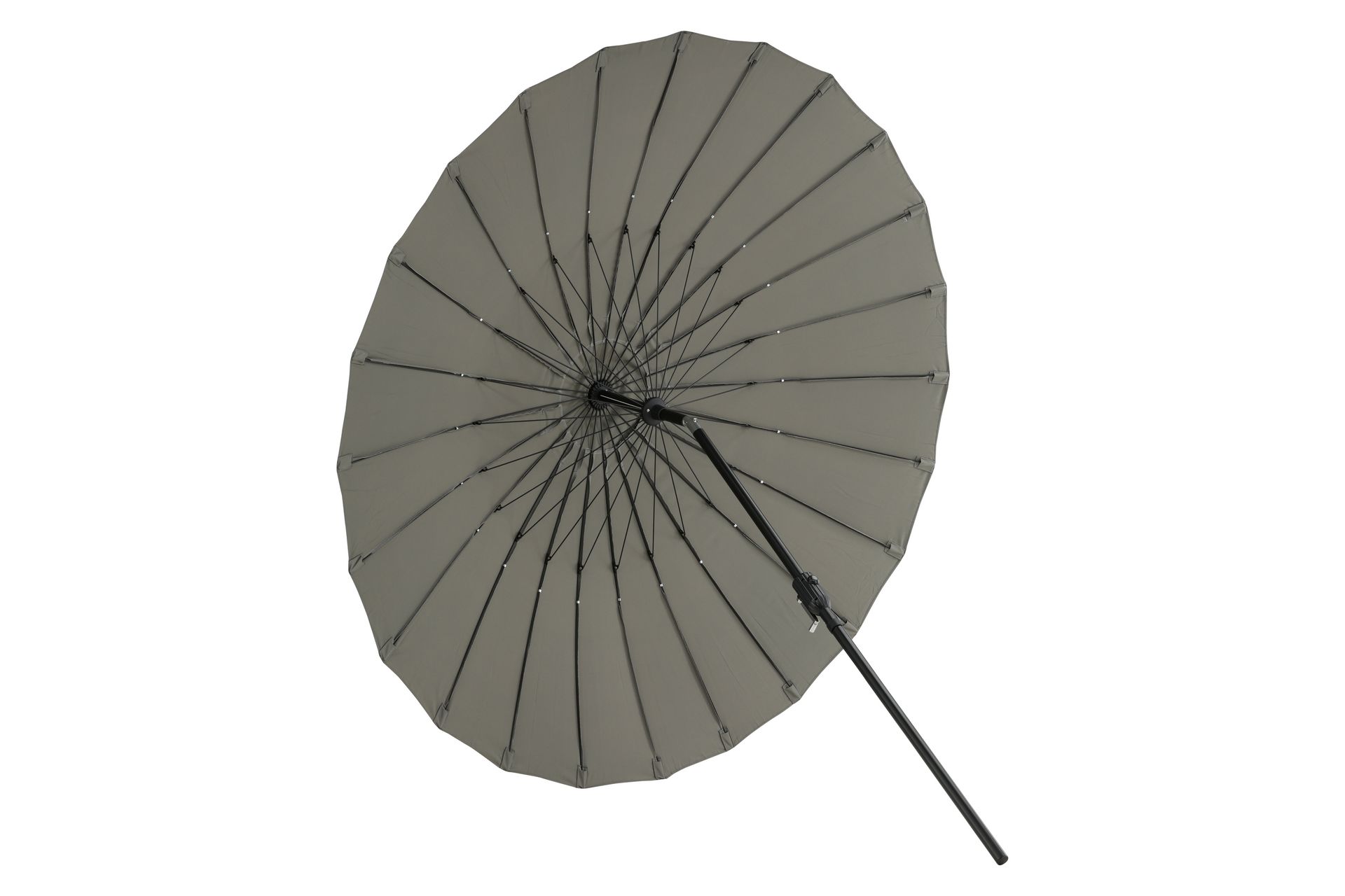 Palmetto Parasoll 270 cm - Grå - Hagemøbler - Solbeskyttelse - Parasoller