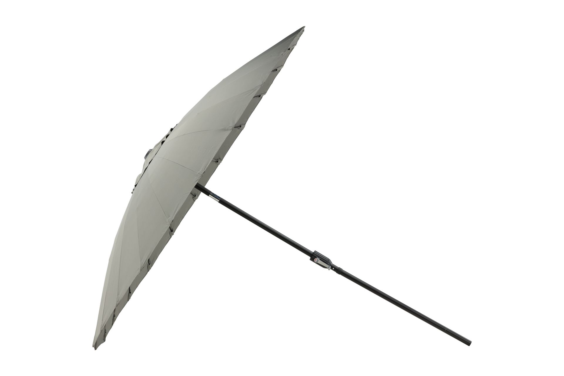 Palmetto Parasoll 270 cm - Grå - Hagemøbler - Solbeskyttelse - Parasoller