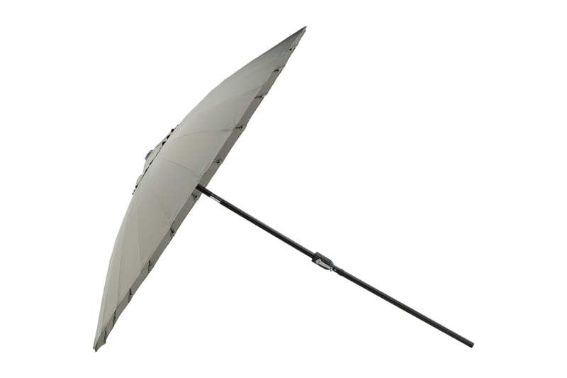 Palmetto Parasoll 270 cm - Grå - Hagemøbler - Solbeskyttelse - Parasoller