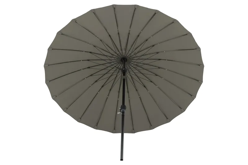 Palmetto Parasoll 270 cm - Grå - Hagemøbler - Solbeskyttelse - Parasoller