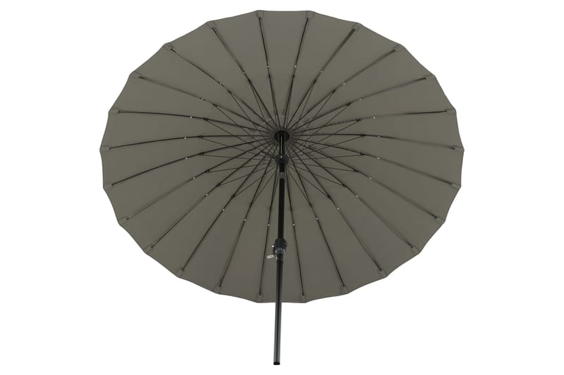 Palmetto Parasoll 270 cm - Grå - Hagemøbler - Solbeskyttelse - Parasoller
