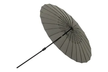 Palmetto Parasoll 270 cm - Grå - Hagemøbler - Solbeskyttelse - Parasoller - Baliparasoll