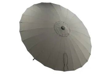 Palmetto Parasoll 270 cm - Grå - Hagemøbler - Solbeskyttelse - Parasoller - Baliparasoll