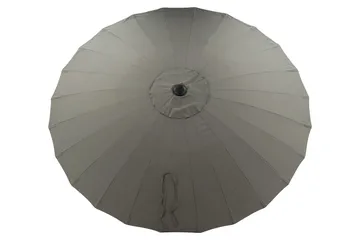Palmetto Parasoll 270 cm - Grå - Hagemøbler - Solbeskyttelse - Parasoller - Baliparasoll