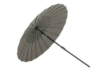 Palmetto Parasoll 270 cm - Grå - Hagemøbler - Solbeskyttelse - Parasoller - Baliparasoll