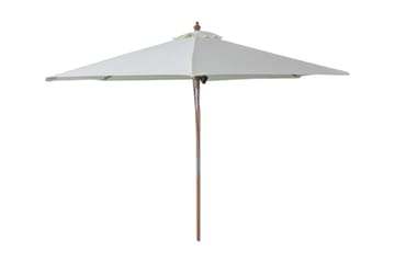 Parasoll 250 cm Ø - Grå - Hagemøbler - Solbeskyttelse - Parasoller