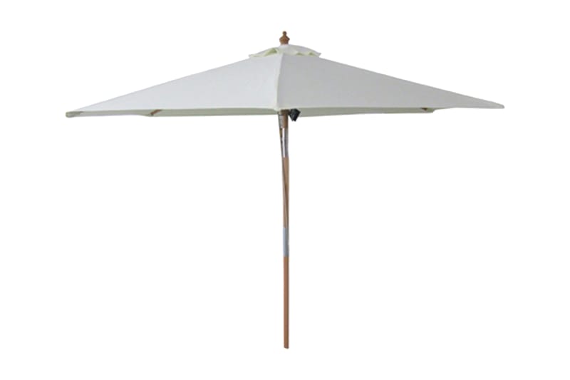 Parasoll 250 cm Ø - Grå - Hagemøbler - Solbeskyttelse - Parasoller