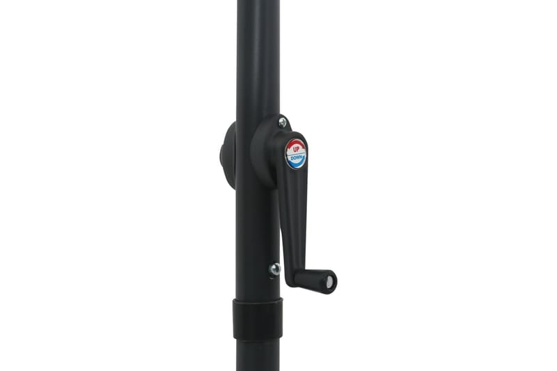 Parasoll antrasitt 200x211 cm aluminium - Hagemøbler - Solbeskyttelse - Parasoller