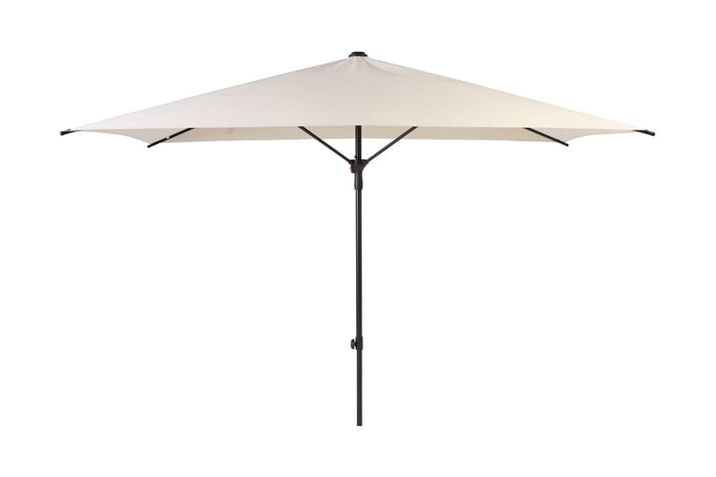 Parasoll BALCONY 2x3m svart / beige - Hagemøbler - Solbeskyttelse - Parasoller