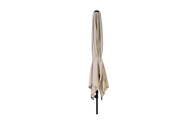 Parasoll BALCONY 2x3m svart / beige - Hagemøbler - Solbeskyttelse - Parasoller