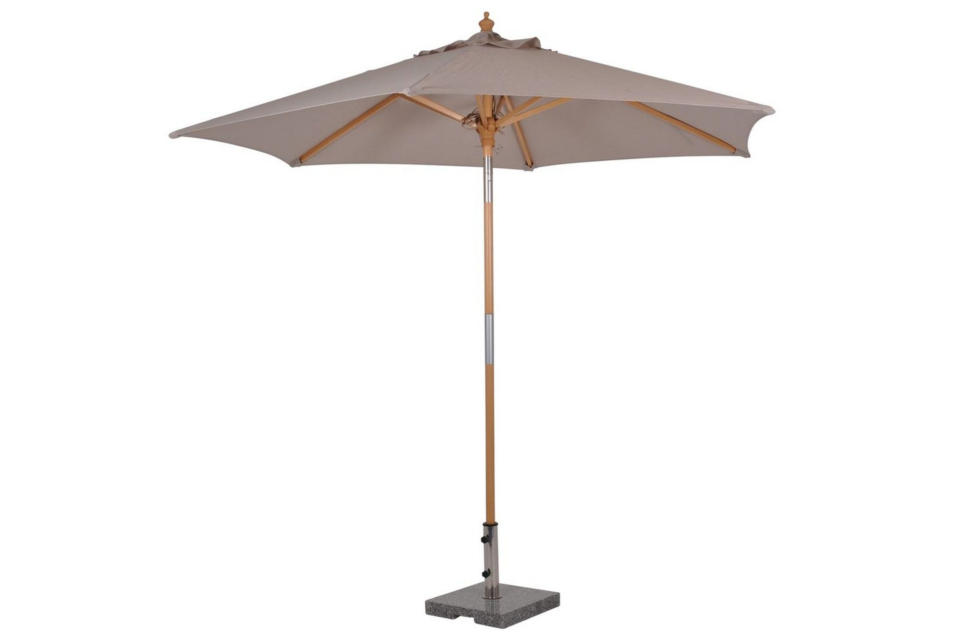 Parasoll Fritab Lille 250 cm med 38 mm trestativ -