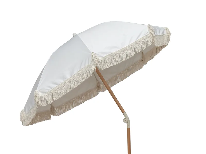 Parasoll Hillerstorp Parasoll 200 cm - Beige - Hagemøbler - Solbeskyttelse - Parasoller - Strandparasoll