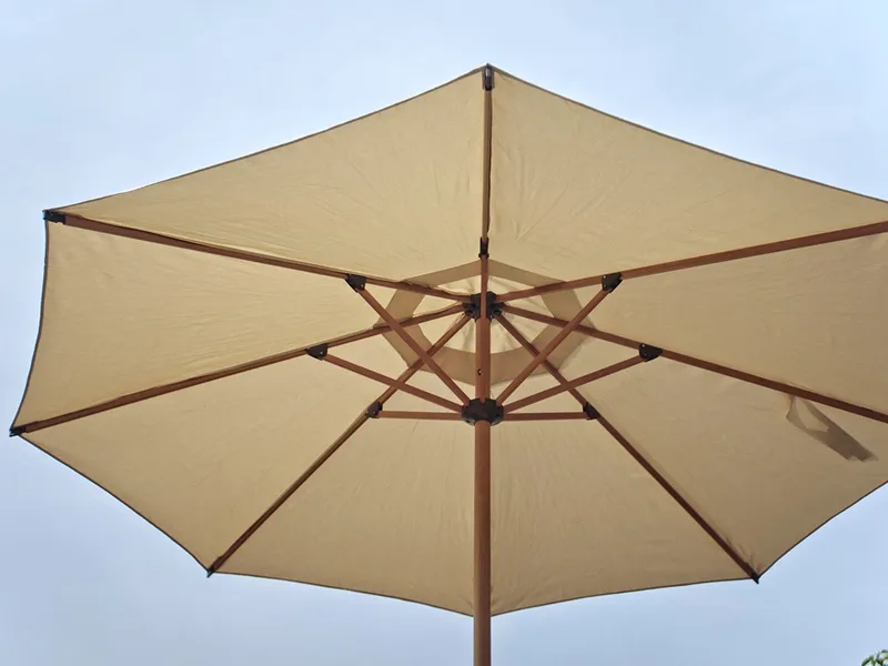 Parasoll Hillerstorp Parasoll 300 cm - Beige - Hagemøbler - Solbeskyttelse - Parasoller - Baliparasoll