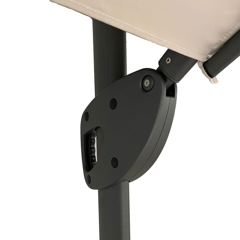 Parasoll HOME4YOU Beijing 3x3 m, beige - Beige - Hagemøbler - Solbeskyttelse - Parasoller - Hengeparasoll