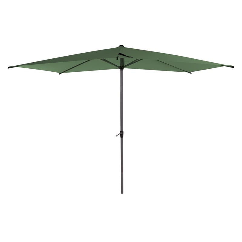 Parasoll HOME4YOU Lyon 2x3 m Grønn - Grønn - Hagemøbler - Solbeskyttelse - Parasoller - Baliparasoll