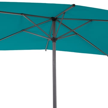 Parasoll HOME4YOU Lyon 2x3 m Havsblå - Havsblå - Hagemøbler - Solbeskyttelse - Parasoller - Baliparasoll