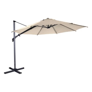 Parasoll HOME4YOU Vienna 3 m Beige - Beige - Hagemøbler - Solbeskyttelse - Parasoller - Hengeparasoll