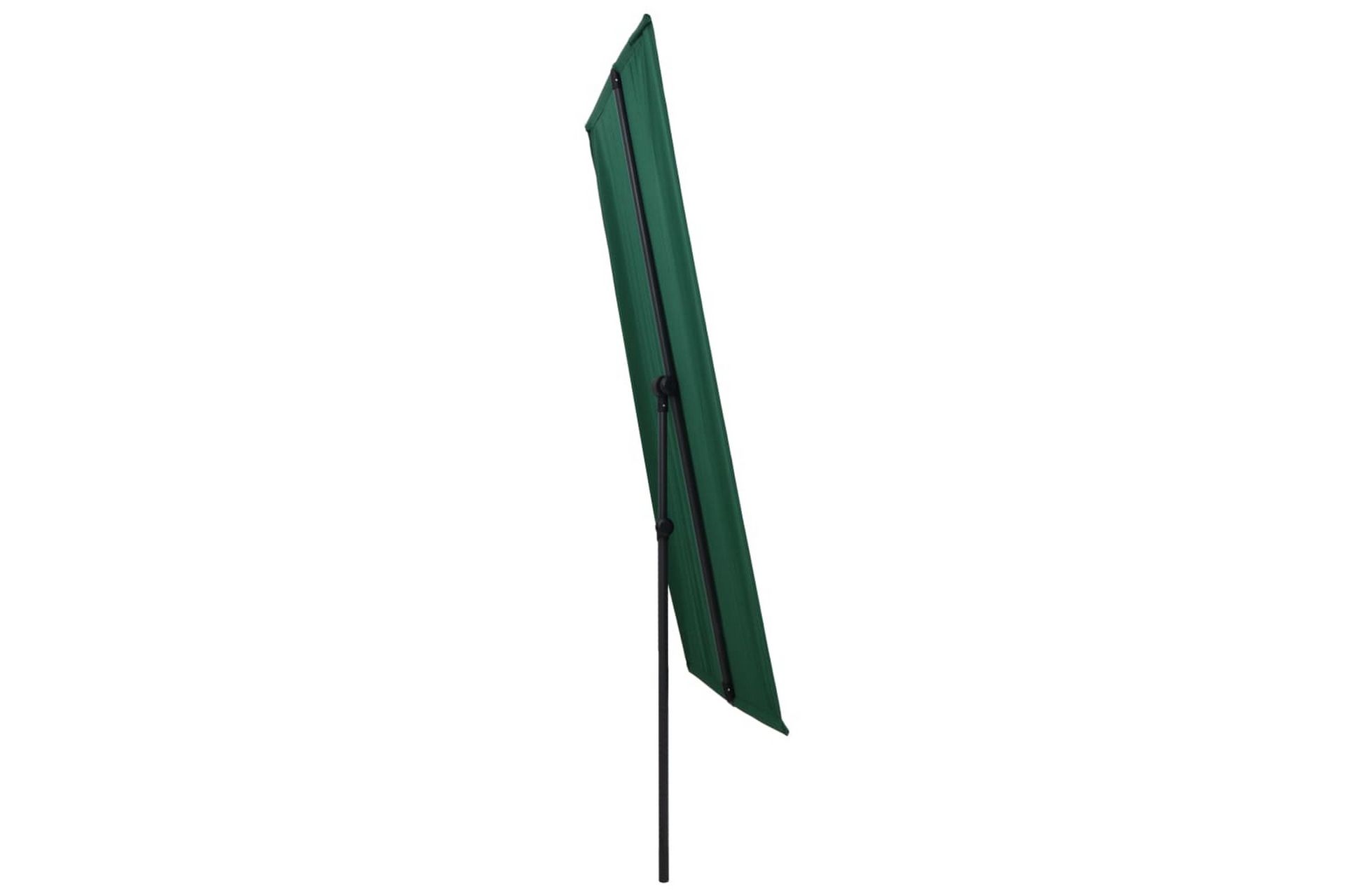 Parasoll med aluminiumsstang 180x130 cm grønn - Grønn - Hagemøbler - Solbeskyttelse - Parasoller