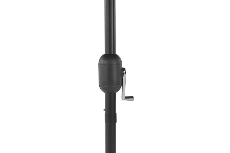 Parasoll med aluminiumsstang 270 cm antrasitt - Grå - Hagemøbler - Solbeskyttelse - Parasoller