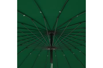 Parasoll med aluminiumsstang 270 cm grønn - Grønn - Hagemøbler - Solbeskyttelse - Parasoller