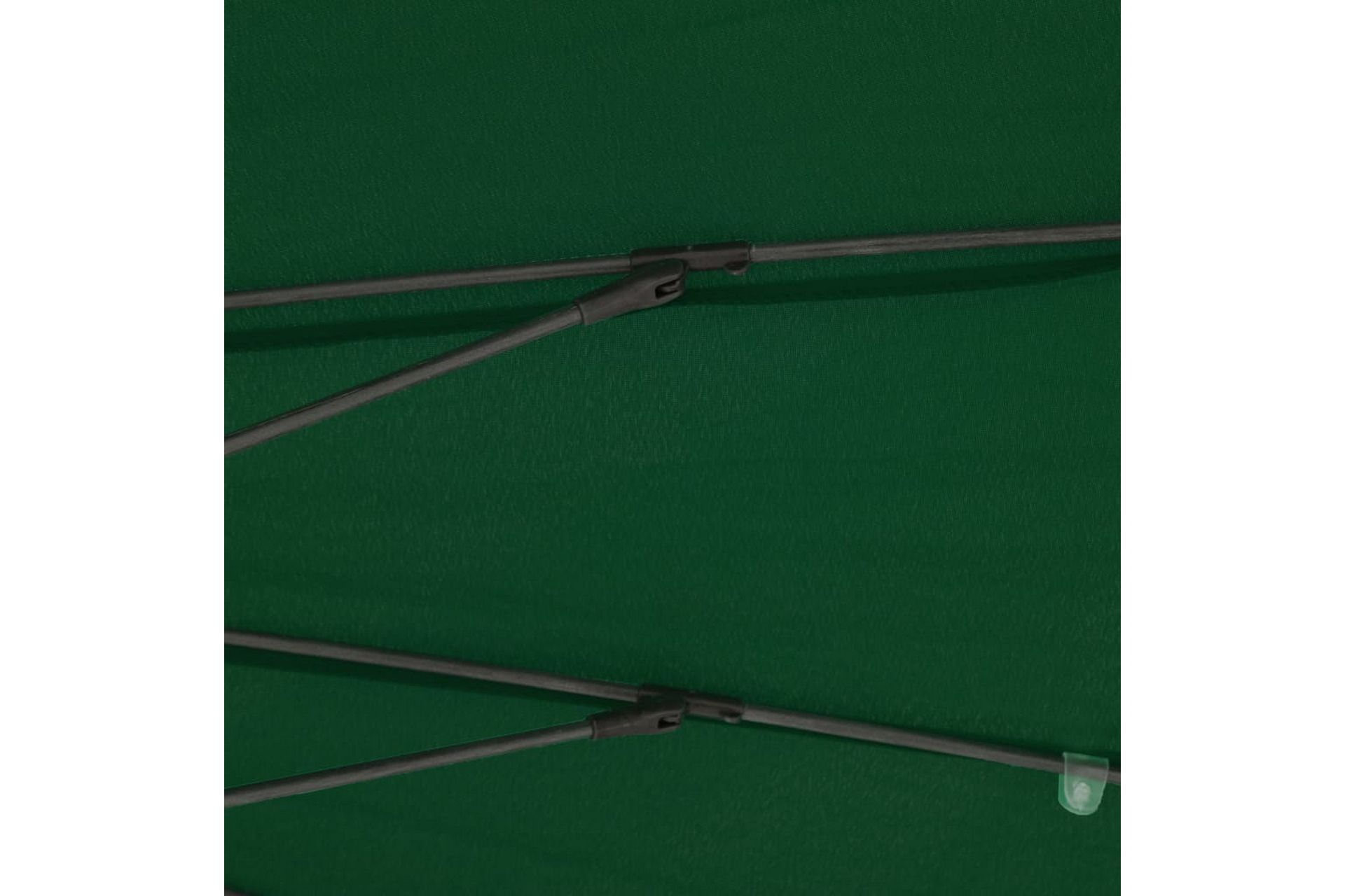 Parasoll med aluminiumsstang 270 cm grønn - Grønn - Hagemøbler - Solbeskyttelse - Parasoller