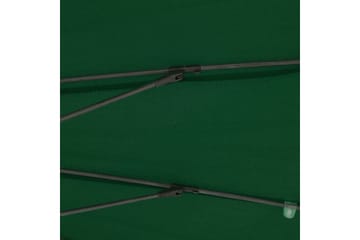 Parasoll med aluminiumsstang 270 cm grønn - Grønn - Hagemøbler - Solbeskyttelse - Parasoller