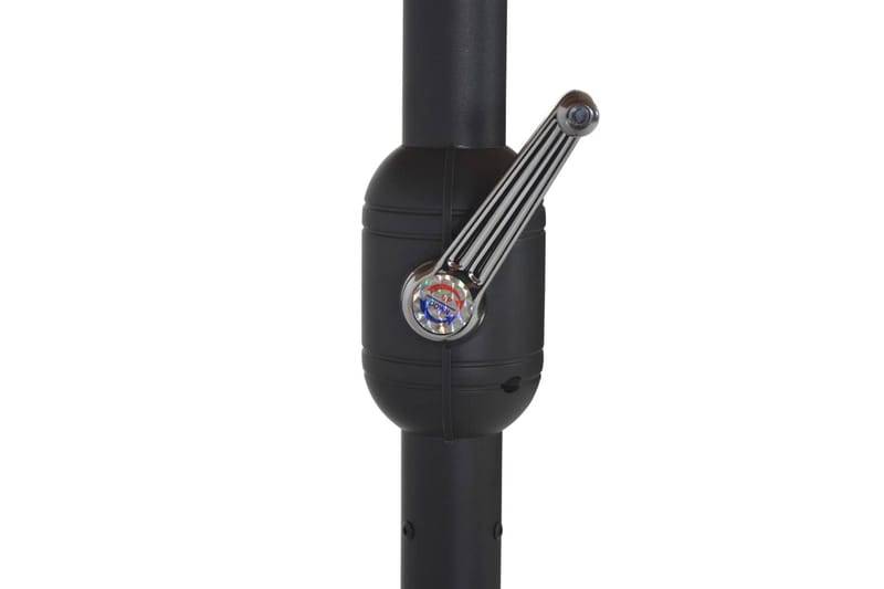 Parasoll med aluminiumsstang 460x270 cm sand - Hagemøbler - Solbeskyttelse - Parasoller