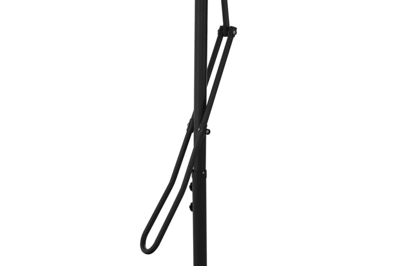 Parasoll med stålstang 300 cm antrasitt - Hagemøbler - Solbeskyttelse - Parasoller