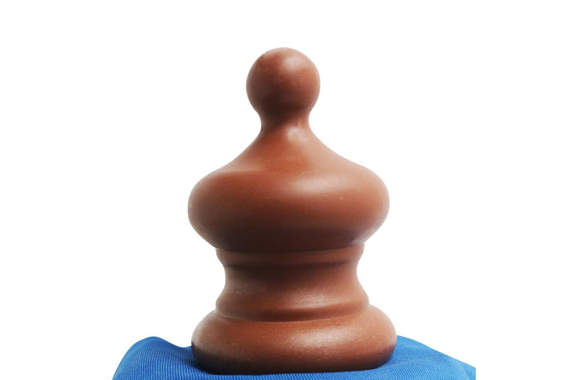 Parasoll med trestang 350 cm blå - Hagemøbler - Solbeskyttelse - Parasoller
