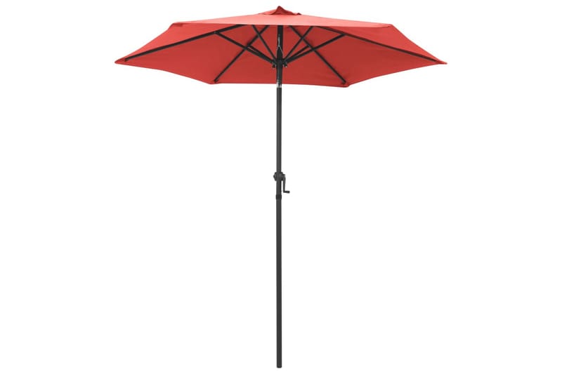 Parasoll terrakotta 200x211 cm aluminium - Hagemøbler - Solbeskyttelse - Parasoller