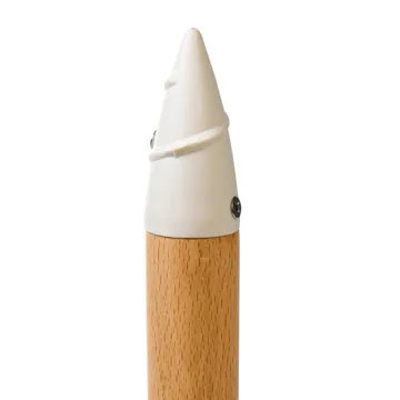Parasoll utendørs 155 cm Mondello - hvit/svart - Hagemøbler - Solbeskyttelse - Parasoller - Strandparasoll