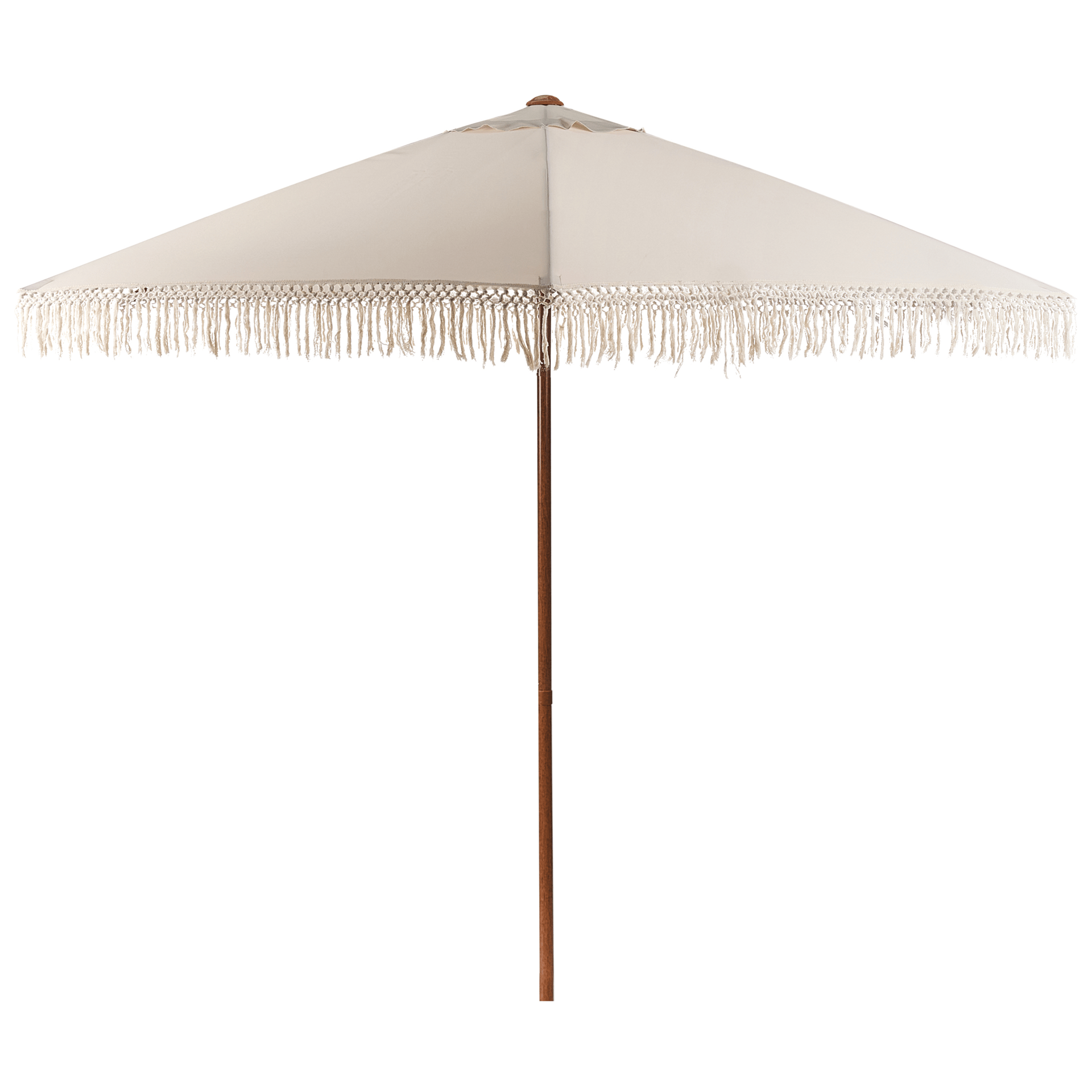 Parasoll utendørs 258 cm Murasa - beige/brun