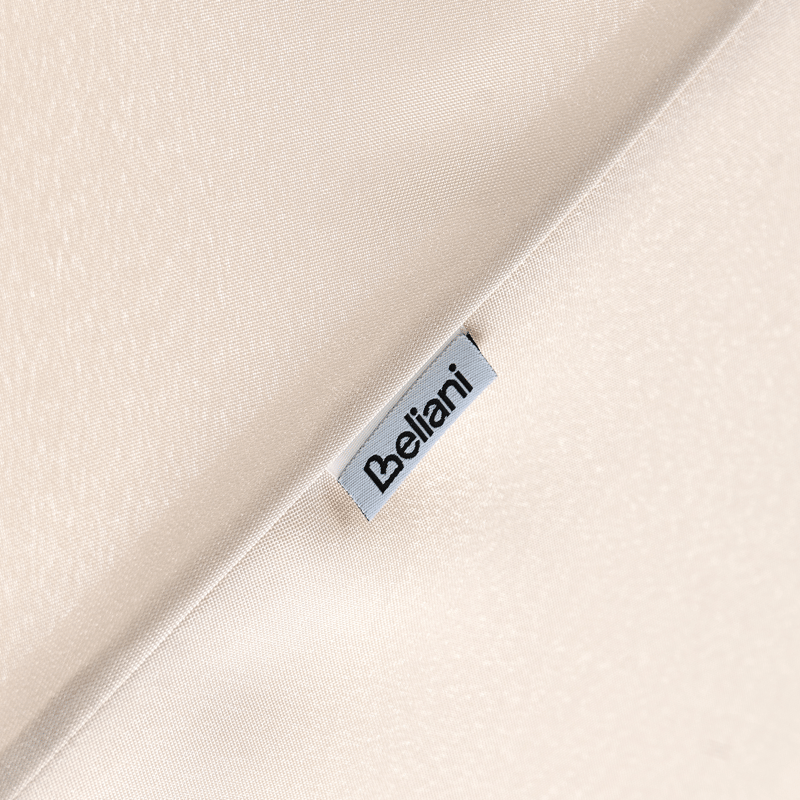 Parasoll utendørs 258 cm Murasa - beige/brun - Hagemøbler - Solbeskyttelse - Parasoller - Balkongparasoll