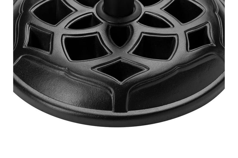 Concrete Parasollfot 50 cm - Svart - Hagemøbler - Solbeskyttelse - Parasoller - Parasollfot