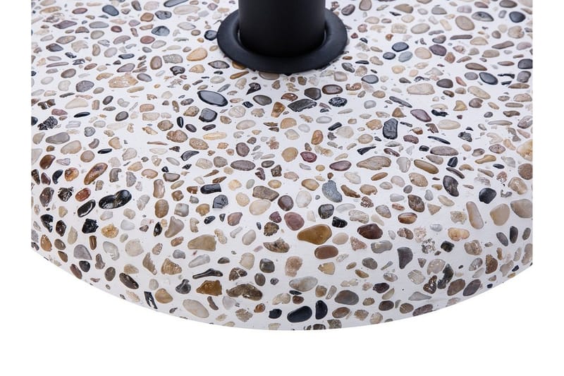 Concrete Parasollfot 47 cm - Hvit - Hagemøbler - Solbeskyttelse - Parasoller - Parasollfot