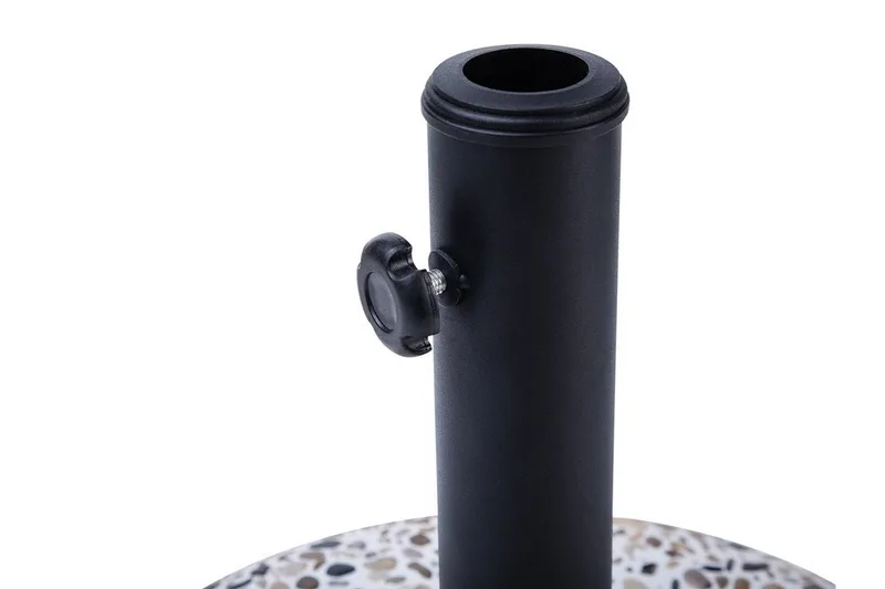 Concrete Parasollfot 47 cm - Hvit - Hagemøbler - Solbeskyttelse - Parasoller - Parasollfot