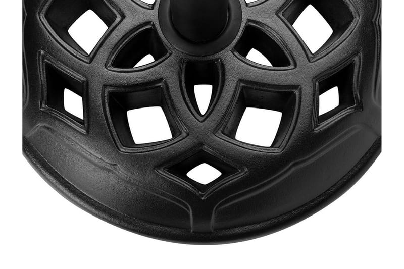 Concrete Parasollfot 50 cm - Svart - Hagemøbler - Solbeskyttelse - Parasoller - Parasollfot