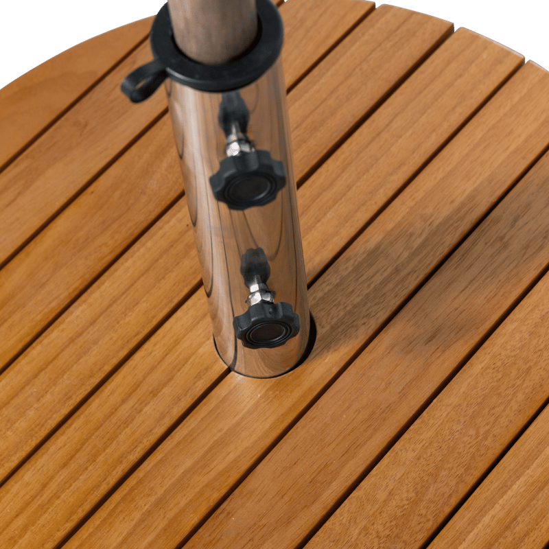 Parasollfot Monica 49 cm - Natur - Hagemøbler - Solbeskyttelse - Parasoller - Parasollfot