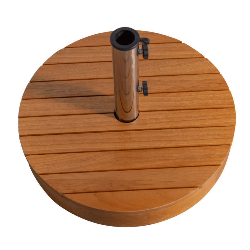 Parasollfot Monica 49 cm - Natur - Hagemøbler - Solbeskyttelse - Parasoller - Parasollfot