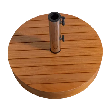 Parasollfot Monica 49 cm - Natur - Hagemøbler - Solbeskyttelse - Parasoller - Parasollfot