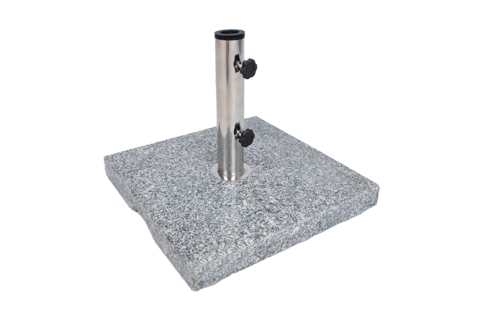 Parasollfot 45x45 cm/30 kg Granit - Hagemøbler - Solbeskyttelse - Parasoller - Parasollfot