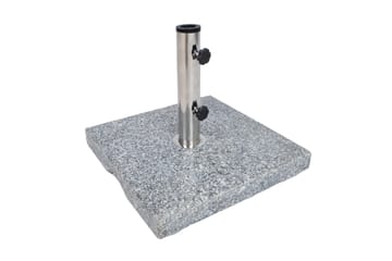 Parasollfot 45x45 cm/30 kg Granit - Hagemøbler - Solbeskyttelse - Parasoller - Parasollfot