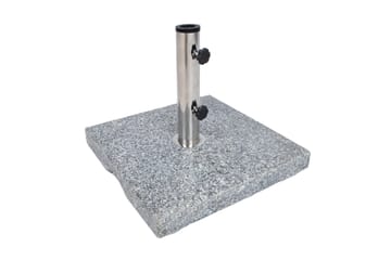 Parasollfot 45x45 cm/30 kg Granit - Hagemøbler - Solbeskyttelse - Parasoller - Parasollfot