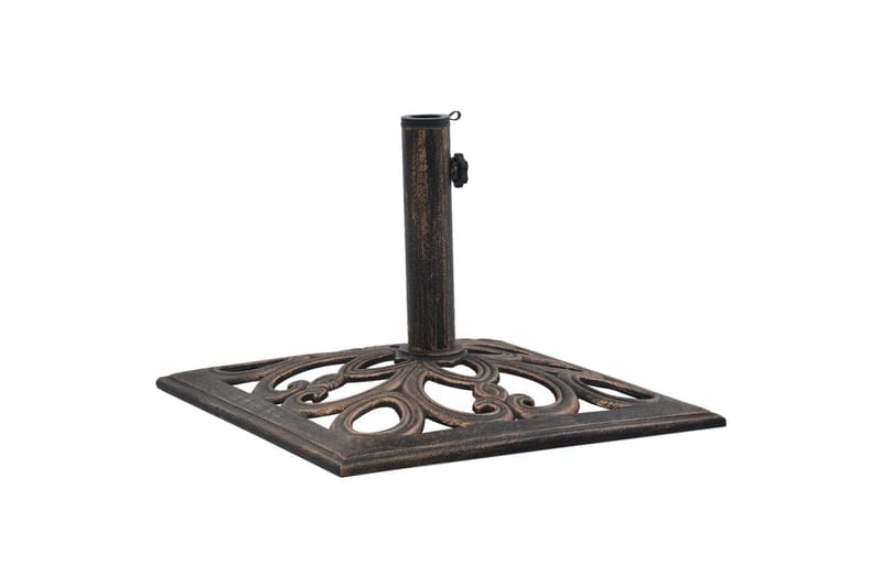 Parasollfot bronse 12 kg 49 cm støpejern - Hagemøbler - Solbeskyttelse - Parasoller - Parasollfot
