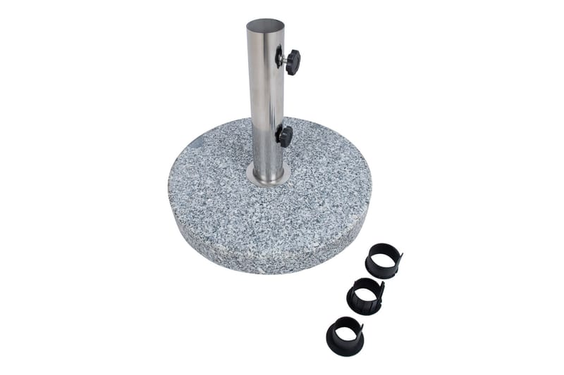 Parasollfot D40 cm/20 kg Granit - Hagemøbler - Solbeskyttelse - Parasoller - Parasollfot