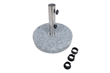Parasollfot D40 cm/20 kg Granit - Hagemøbler - Solbeskyttelse - Parasoller - Parasollfot