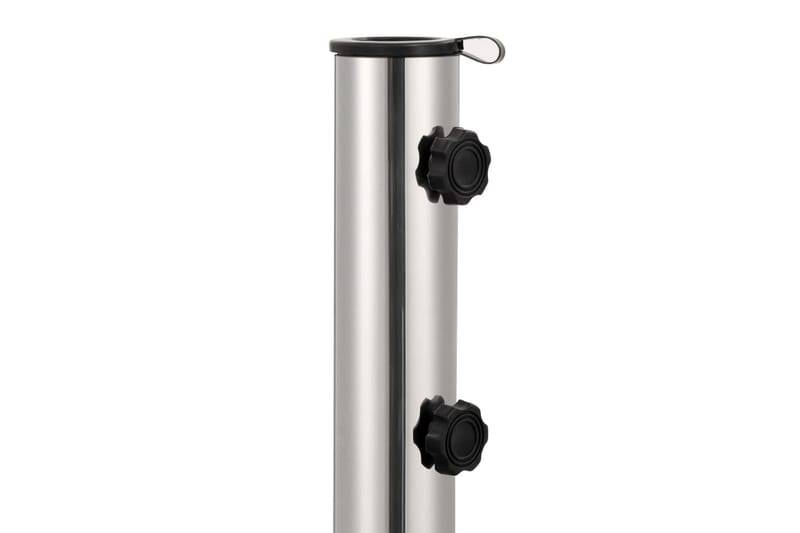 Parasollfot granitt 30 kg kvadratisk svart - Hagemøbler - Solbeskyttelse - Parasoller - Parasollfot