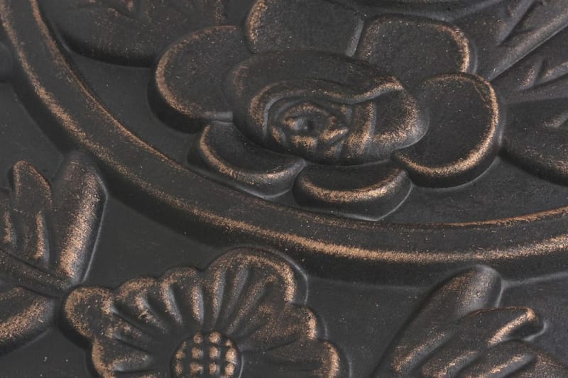 Parasollfot harpiks halvsirkel bronse 9 kg - Bronse - Hagemøbler - Solbeskyttelse - Parasoller - Parasollfot