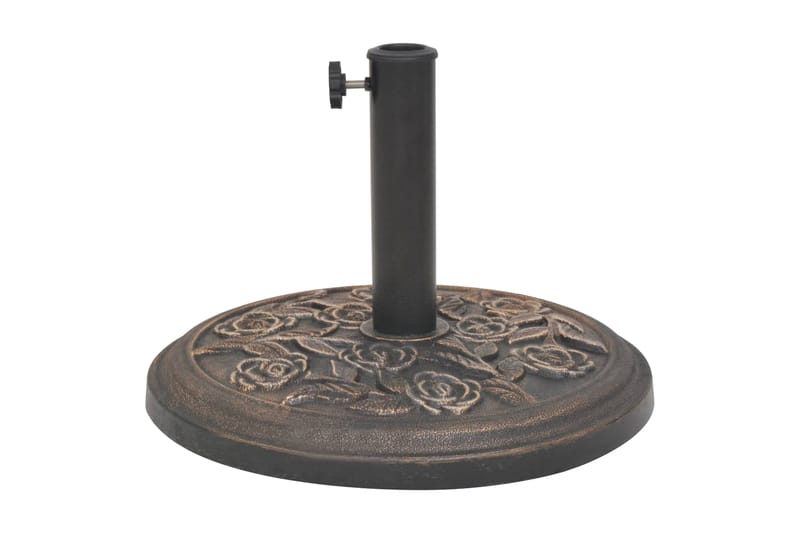 Parasollfot harpiks rund bronse 9 kg - Bronse - Hagemøbler - Solbeskyttelse - Parasoller - Parasollfot